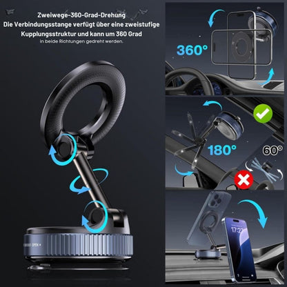 MagLock™ 360° | Faltbare Magnet-Handyhalterung