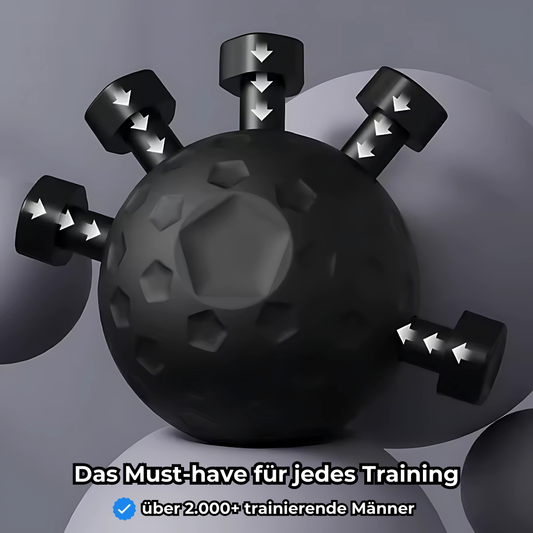 GripBall™ | Stärkt Deine Handmuskulatur erheblich und lindert den Stress im Alltag.