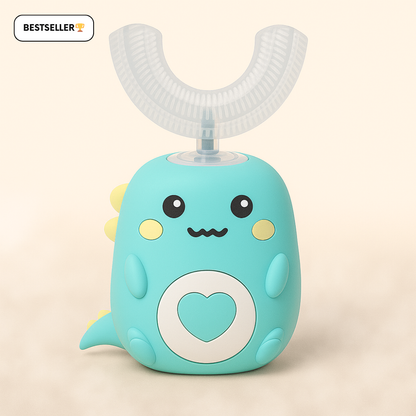 KiddoBrush™ | U-förmige 360°-Zahnbürste für Kinder – Spaß, einfach und effektiv beim Zähneputzen.