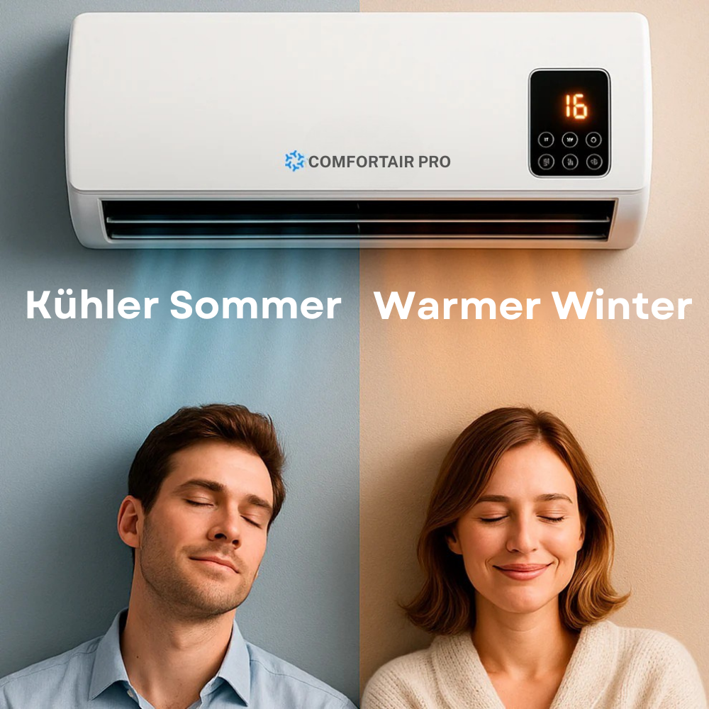 ComfortAir™ Pro | Stoppe die Sommerhitze – kühle Räume in Minuten