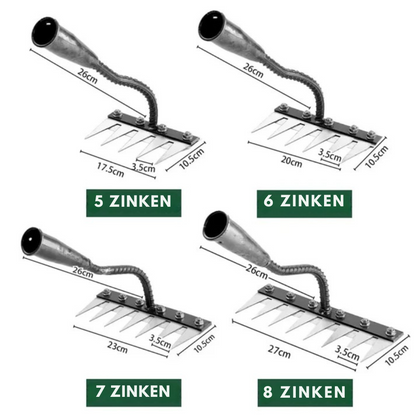 PerfectRake™ | Robuste Unkrautgärten für den Garten