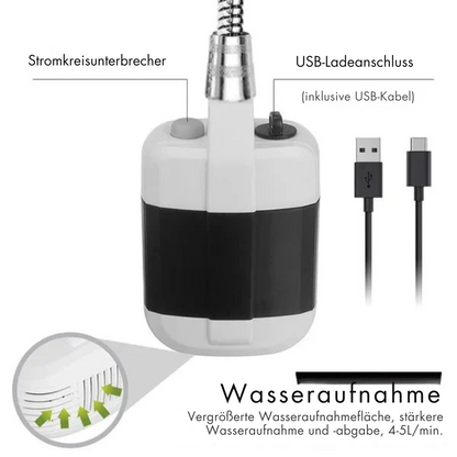 SunShower Pro™ | Für eine einfache und bequeme Reinigung im Freien!