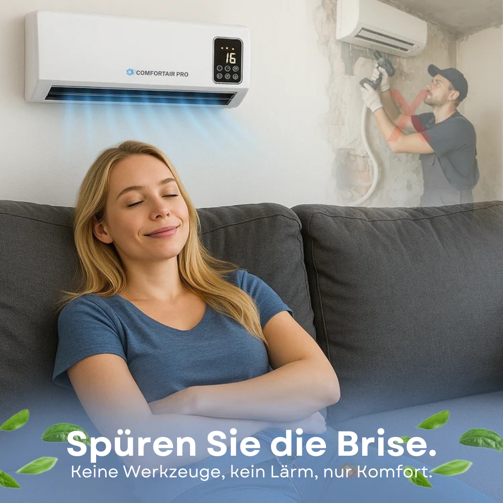 ComfortAir™ Pro | Stoppe die Sommerhitze – kühle Räume in Minuten