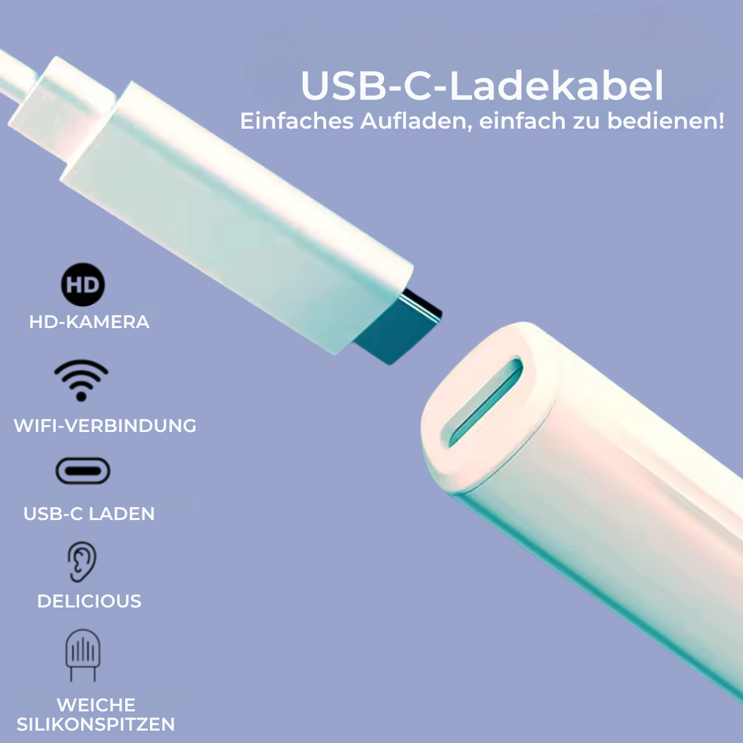 WaxClear™ | Intelligente Ohrenreinigung mit fortschrittlicher Technologie