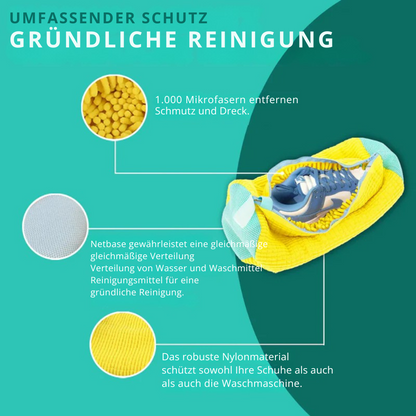 ShoeBag™ | Erleben Sie den Komfort, Ihre Schuhe sicher zu waschen