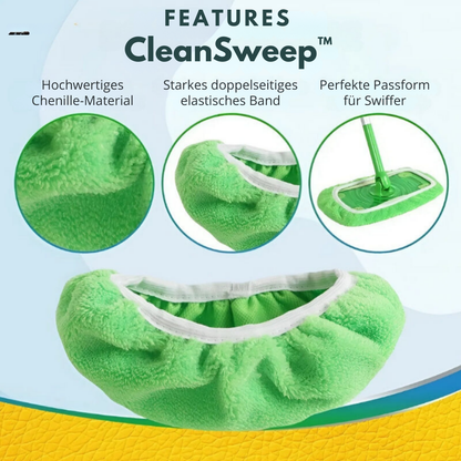 CleanSweep™ | Sparen Sie Geld mit den wiederverwendbaren Tüchern für Swiffer