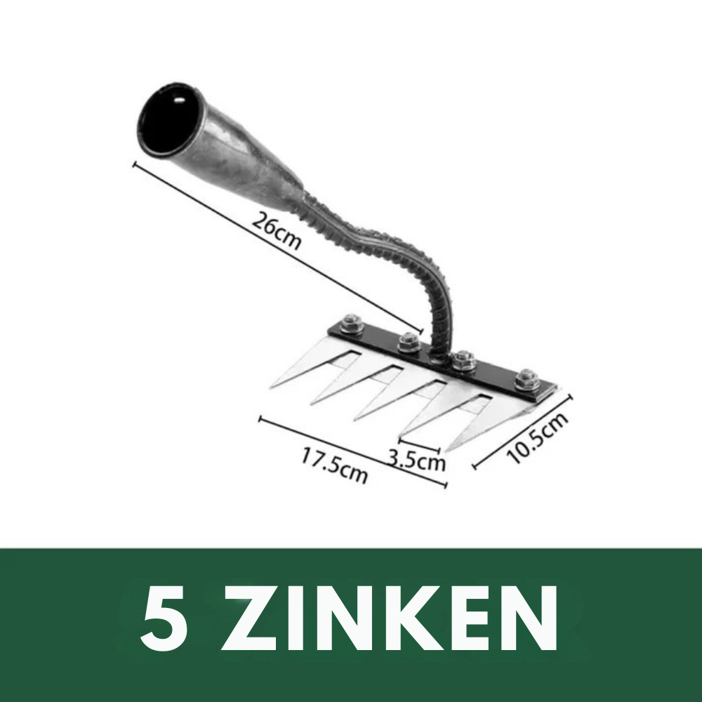 PerfectRake™ | Robuste Unkrautgärten für den Garten