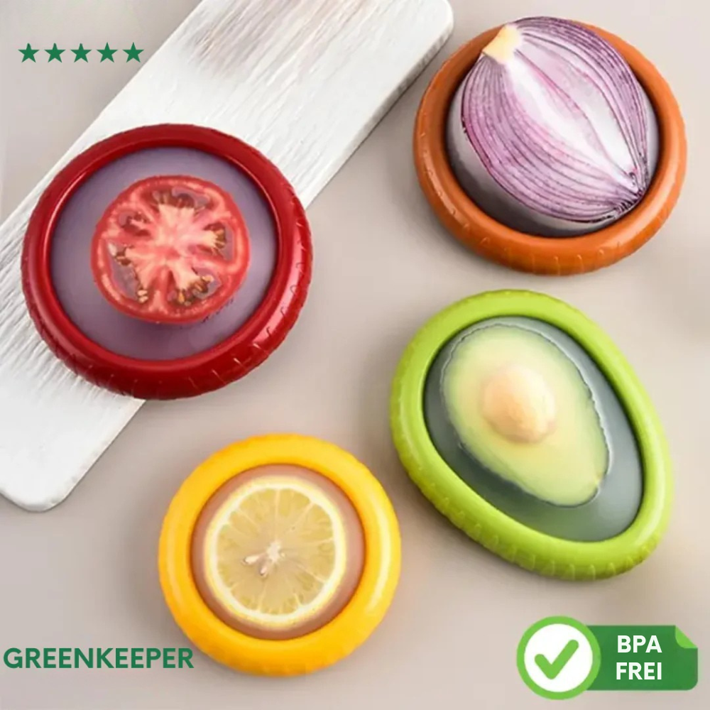 GreenKeeper™ | Obst- und Gemüsebehälter mit Silikonverschluss
