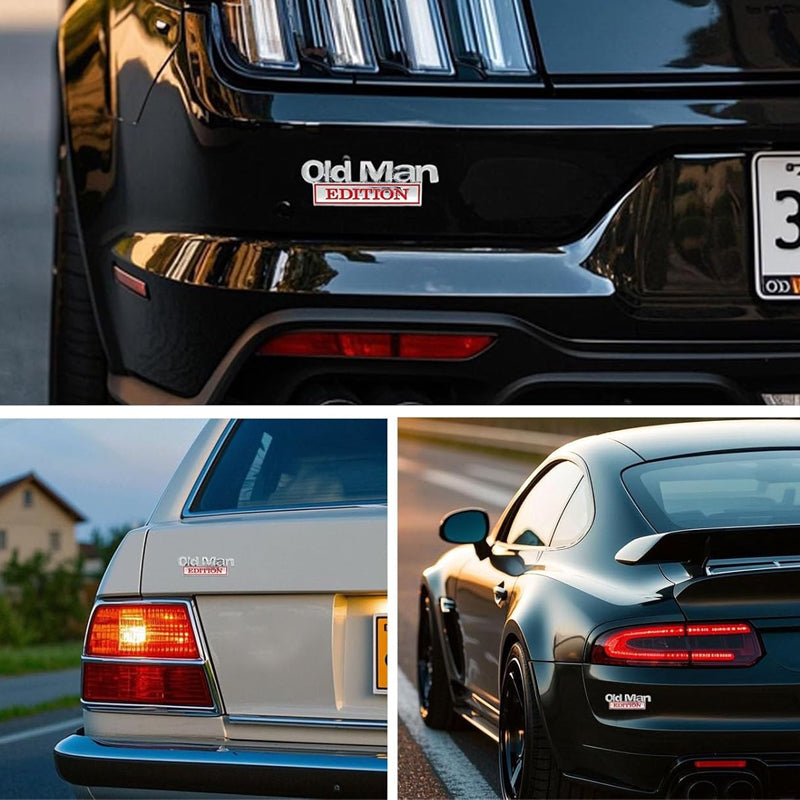 OldManEdition™ | Lustiges Abzeichen für das Auto