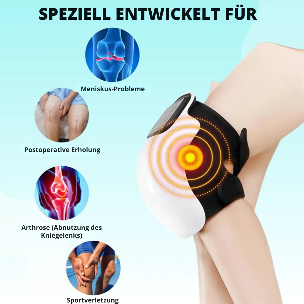 KneeRelief™ | Kniemassagegerät für Rotlichttherapie
