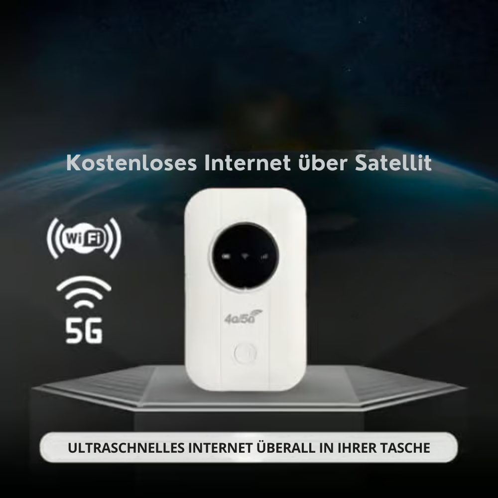 PocketWifi™ | HOLEN SIE SICH UNBEGRENZTES INTERNET ÜBERALL AUF DER WELT!