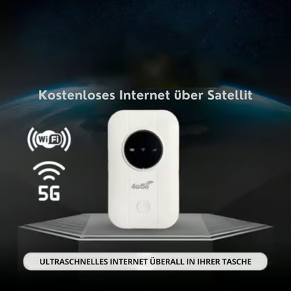 PocketWifi™ | HOLEN SIE SICH UNBEGRENZTES INTERNET ÜBERALL AUF DER WELT!