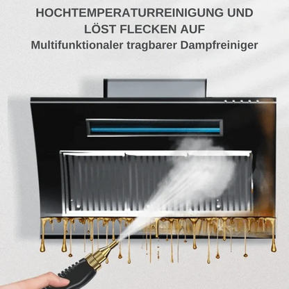 PowerSteam™ | Tragbarer Dampfreiniger 3 bar, 2500W Keimtötend - Der leistungsstärkste Dampfreiniger auf dem Markt für den Hausgebrauch