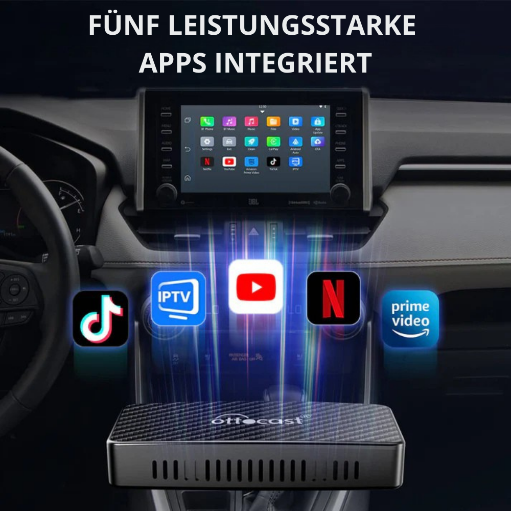 StreamBox™ | Streamen Sie Netflix, Spotify, Prime und mehr in Ihr Auto