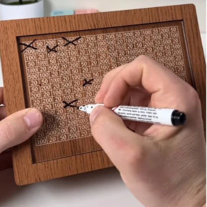 MoneyBox™ | Gravierte Spardose aus Holz