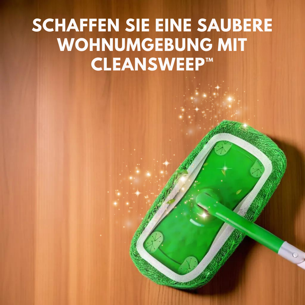 CleanSweep™ | Sparen Sie Geld mit den wiederverwendbaren Tüchern für Swiffer