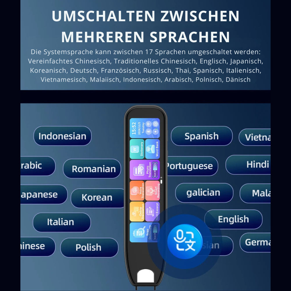 TranslatorPen™ |📣 Entdecken Sie den revolutionären TranslatorPen mit HD-Kamera! 🌍✈️