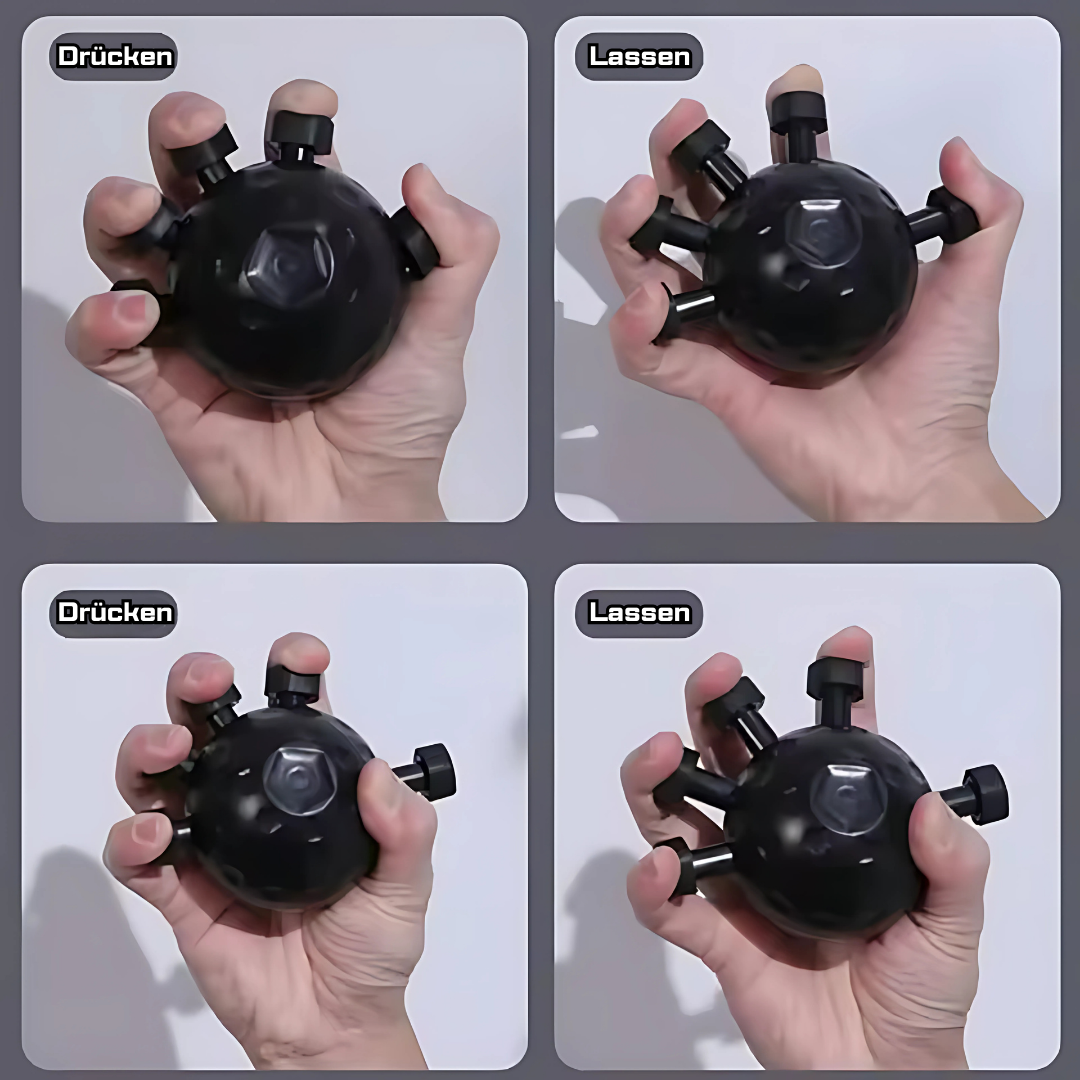 GripBall™ | Stärkt Deine Handmuskulatur erheblich und lindert den Stress im Alltag.