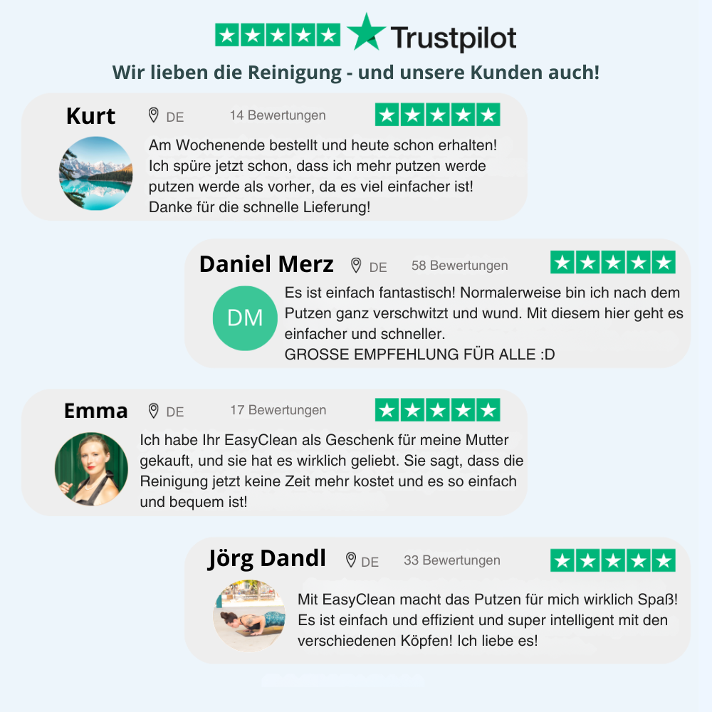 EasyClean™ Pro | Die ultimative Reinigungsbürste für eine schnelle und effiziente Reinigung!