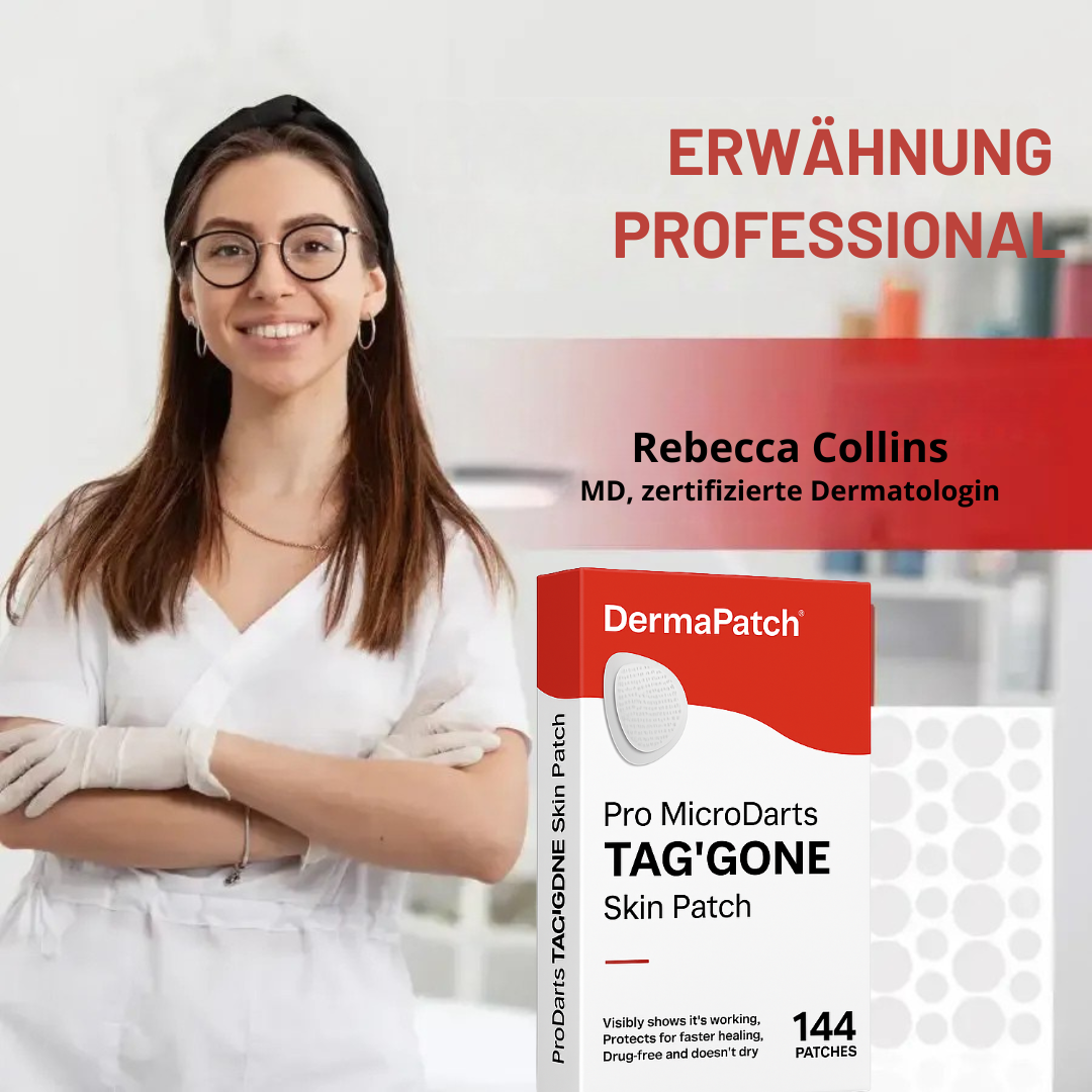 DermaPatch™ | Entfernen Sie schmerzfrei hängende Warzen – ohne Narben, ohne Schnitte, ohne Stress!