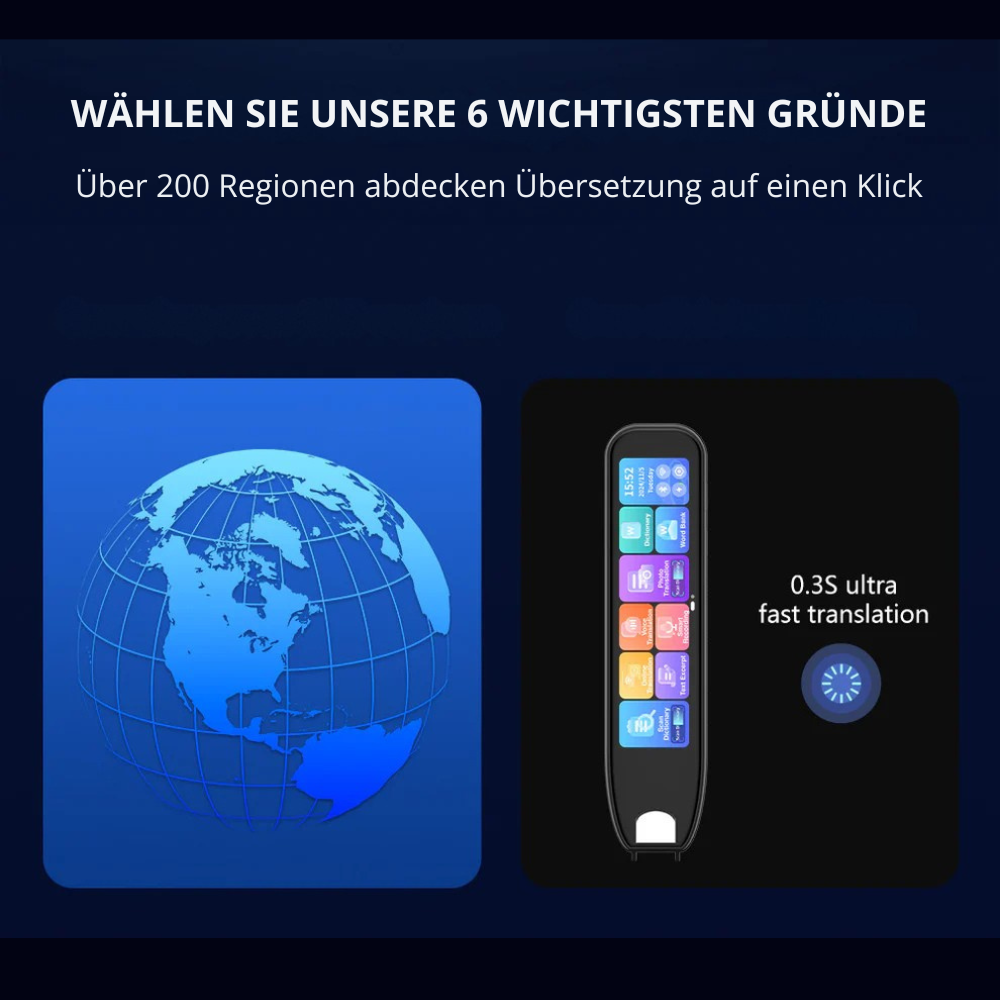 TranslatorPen™ |📣 Entdecken Sie den revolutionären TranslatorPen mit HD-Kamera! 🌍✈️