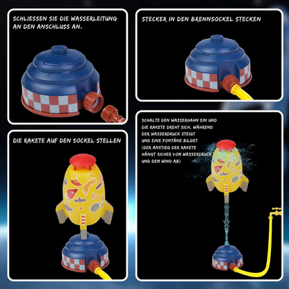 KidSplash™ | Die fliegende Wasser-Rakete für endlosen Sommer-Spaß!