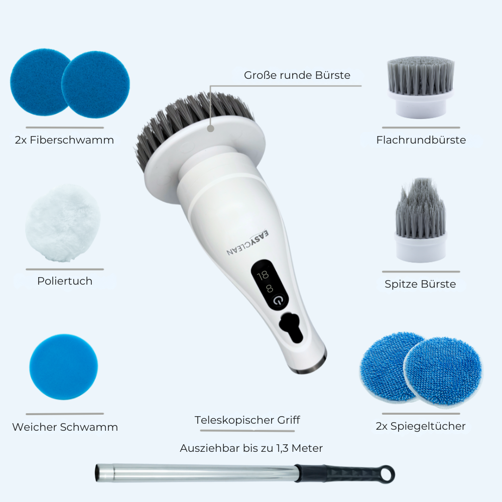 EasyClean™ Pro | Die ultimative Reinigungsbürste für eine schnelle und effiziente Reinigung!
