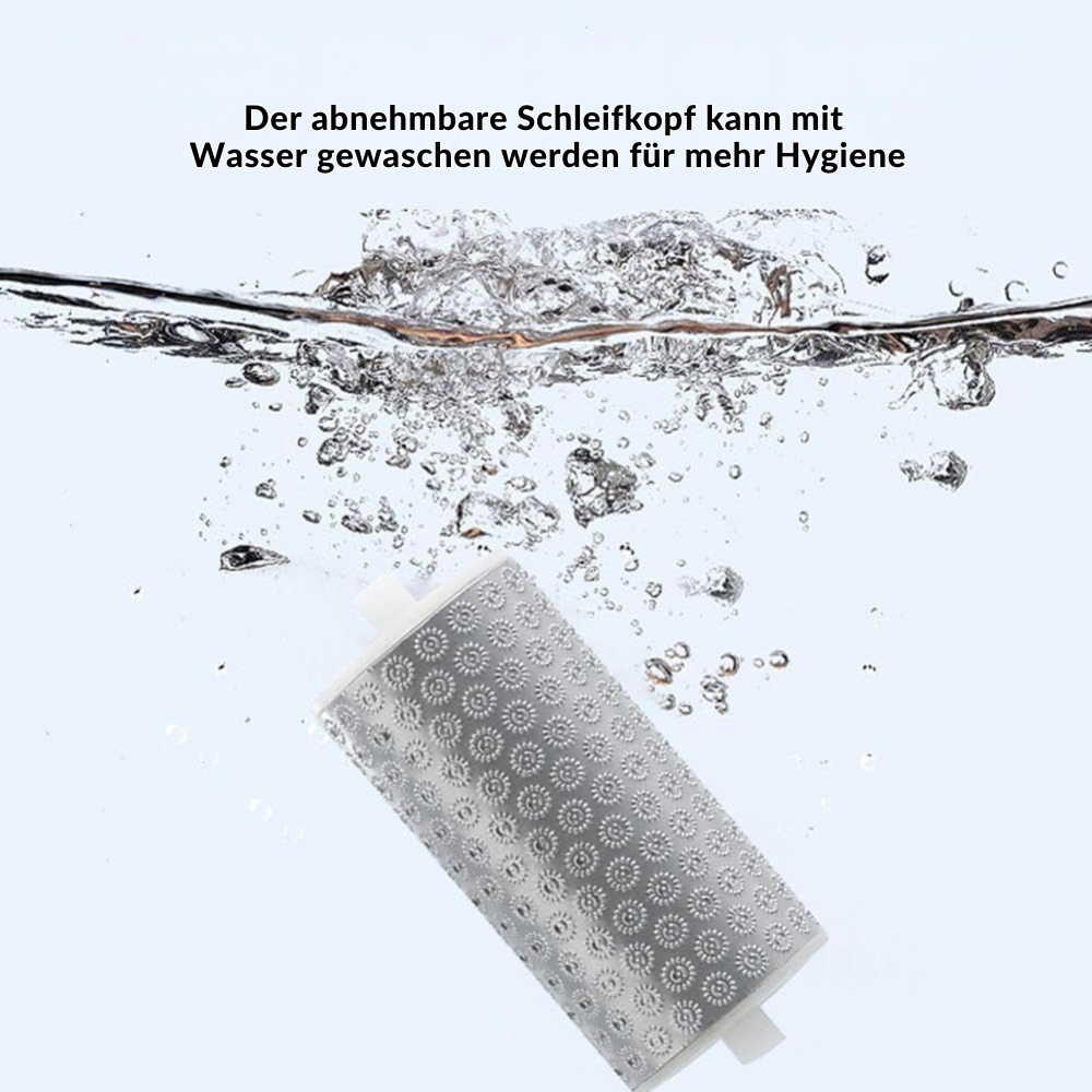SilkSole™ | Elektrische Entfernung von verhornter Haut für glatte Füße