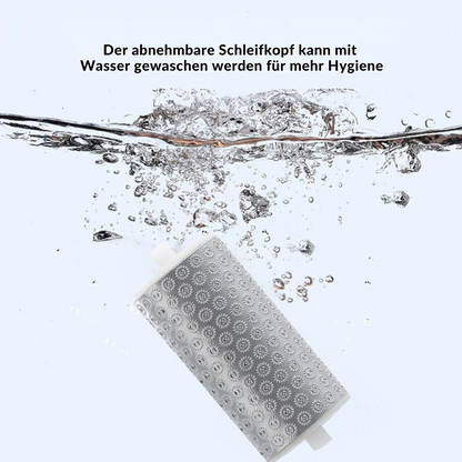 SilkSole™ | Elektrische Entfernung von verhornter Haut für glatte Füße