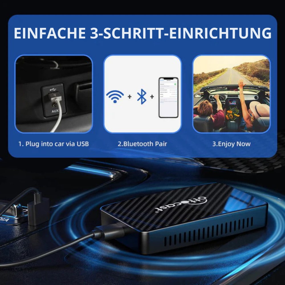 StreamBox™ | Streamen Sie Netflix, Spotify, Prime und mehr in Ihr Auto