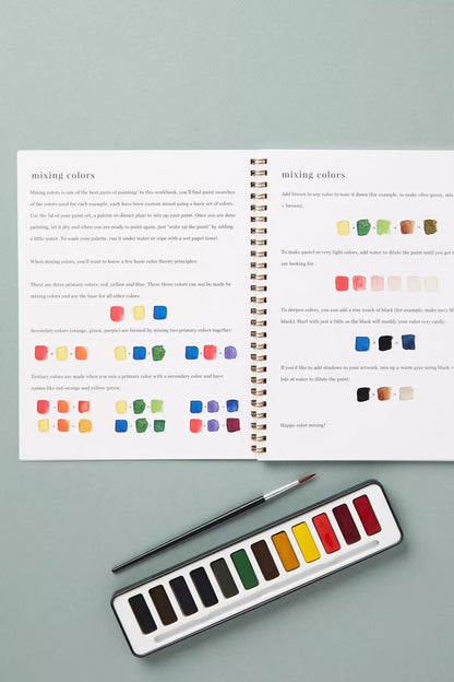Aquarella™ | Wecken Sie Ihre Kreativität mit unserem lustigen Aquarell-Arbeitsheft!
