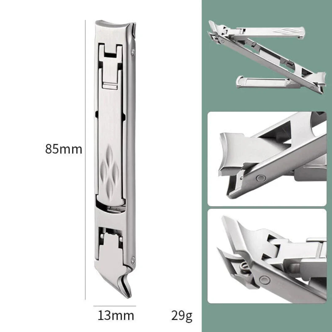 NailPro™ | Doppelseitiger Nagelknipser mit ergonomischem Design