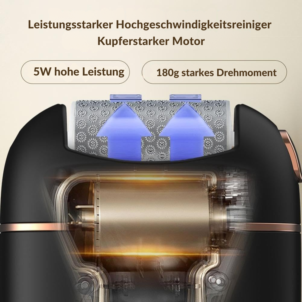 SilkSole™ | Elektrische Entfernung von verhornter Haut für glatte Füße