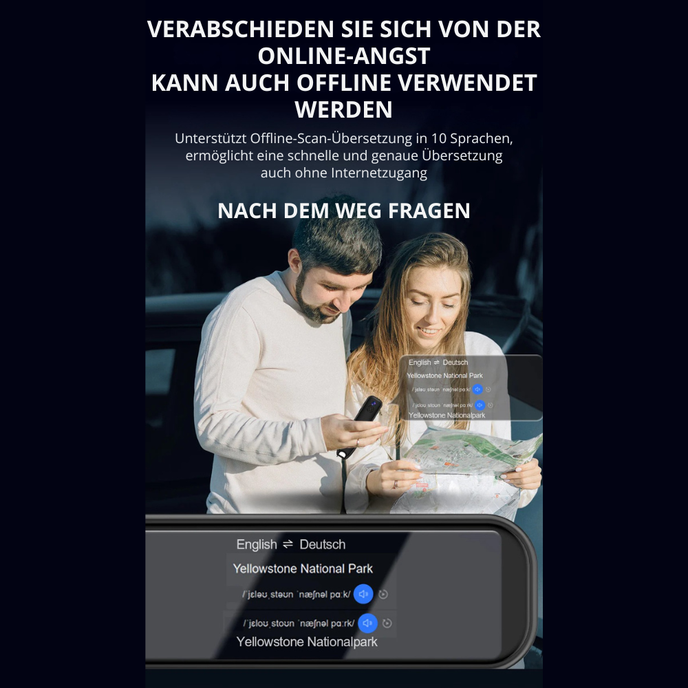 TranslatorPen™ |📣 Entdecken Sie den revolutionären TranslatorPen mit HD-Kamera! 🌍✈️