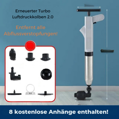 TurboFlush™ | Die ultimative Lösung zur Rohrreinigung für Zuhause