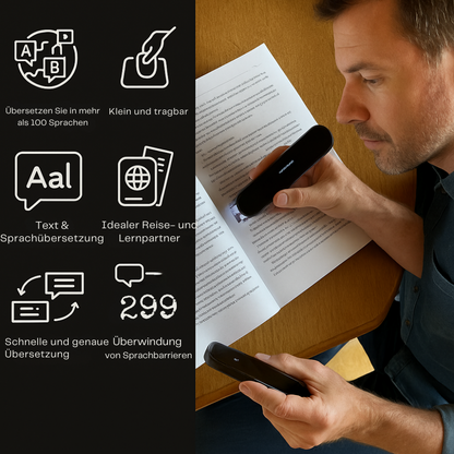 TalkEasy™ | Dein ultimativer Reiseübersetzer in Taschenformat!