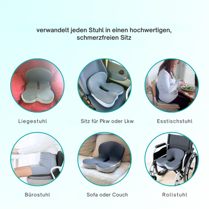 SootheSeat™ | Besser sitzen, leichter leben – ergonomische Unterstützung, wo du sie am meisten brauchst