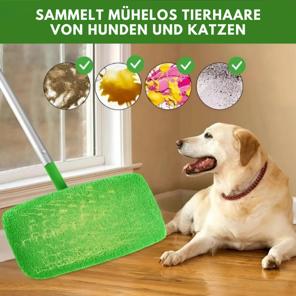 CleanSweep™ | Sparen Sie Geld mit den wiederverwendbaren Tüchern für Swiffer