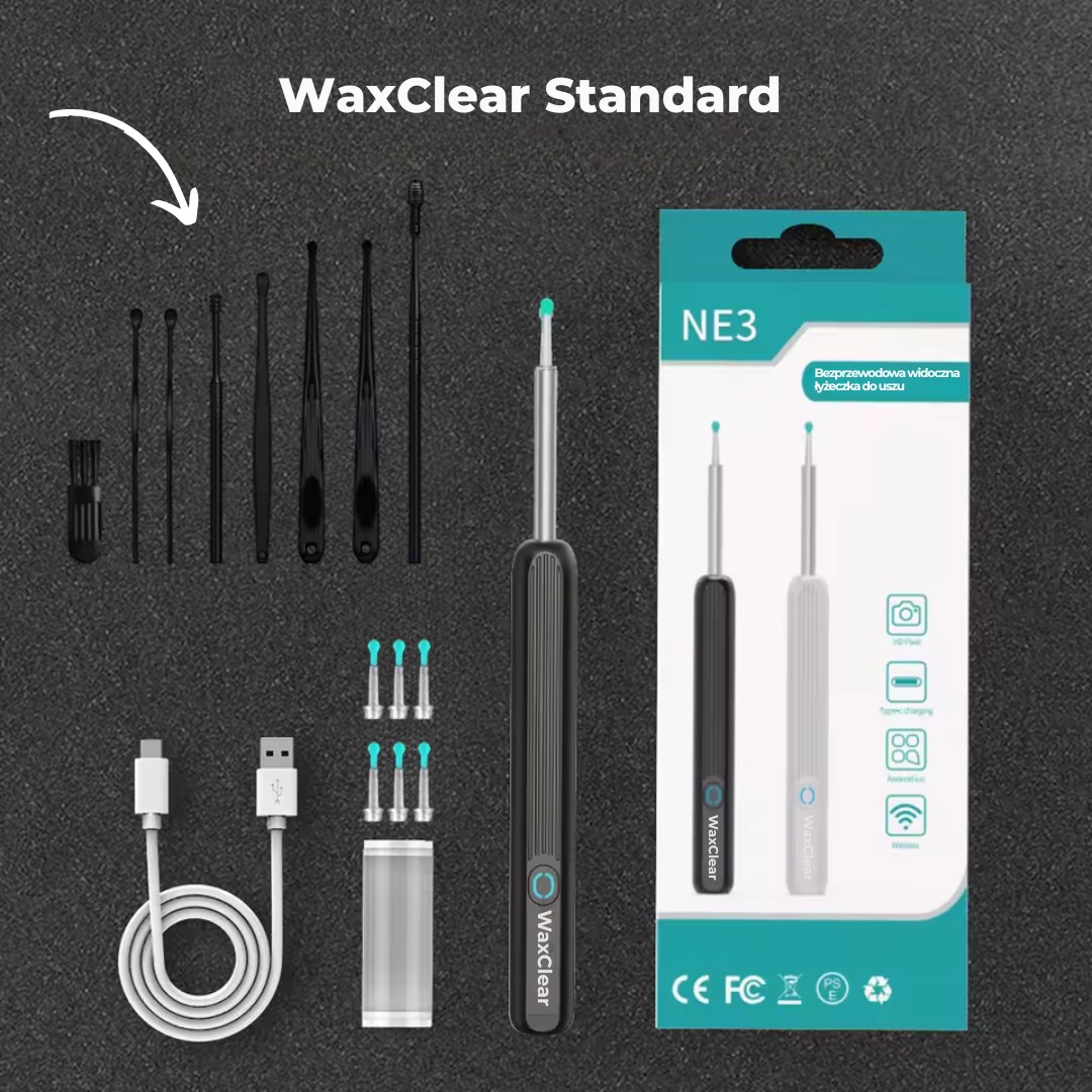 WaxClear™ | Intelligente Ohrenreinigung mit fortschrittlicher Technologie