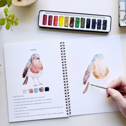 Aquarella™ | Wecken Sie Ihre Kreativität mit unserem lustigen Aquarell-Arbeitsheft!