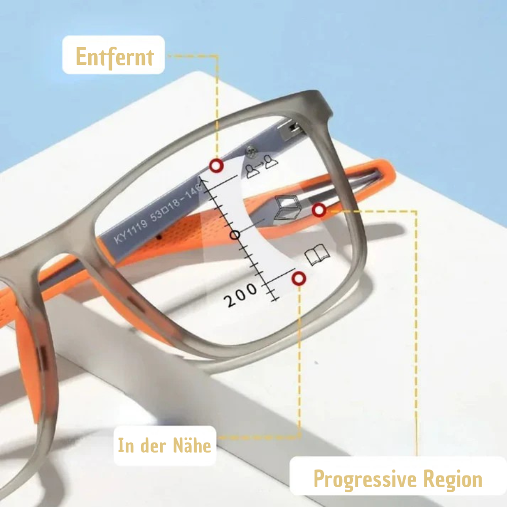 MultiVision™ | Multifokale flexible Lesebrille und Sonnenbrille