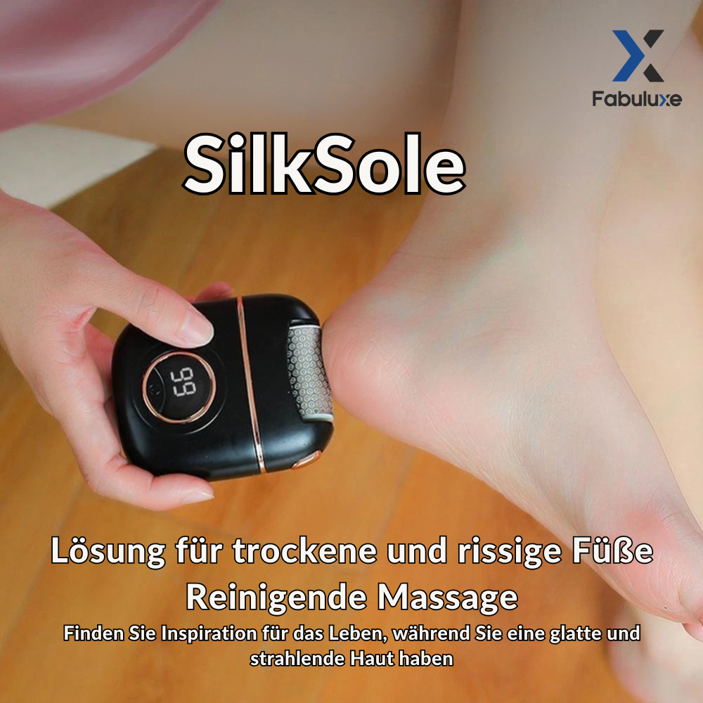 SilkSole™ | Elektrische Entfernung von verhornter Haut für glatte Füße