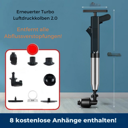 TurboFlush™ | Die ultimative Lösung zur Rohrreinigung für Zuhause