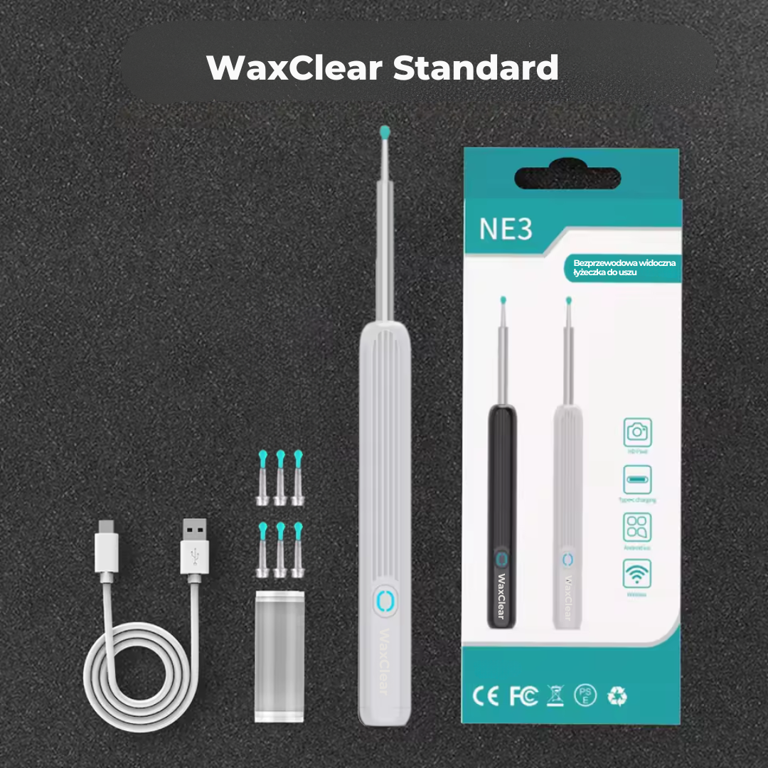 WaxClear™ | Intelligente Ohrenreinigung mit fortschrittlicher Technologie