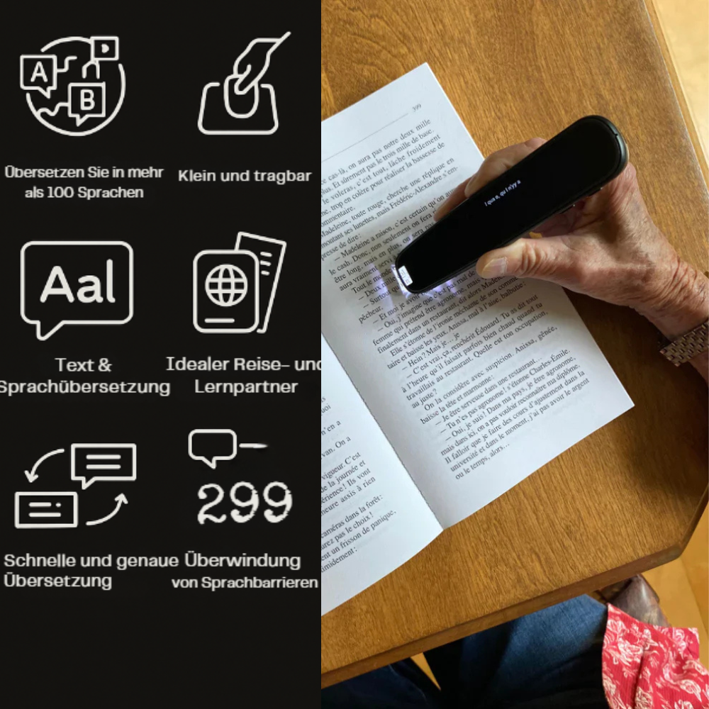 TalkEasy™ | Dein ultimativer Reiseübersetzer in Taschenformat!