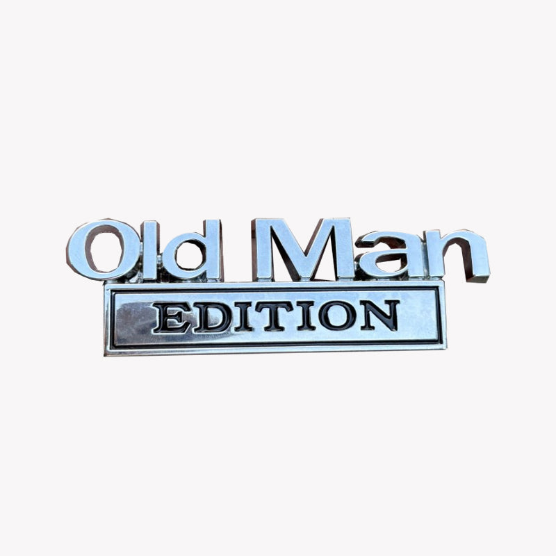 OldManEdition™ | Lustiges Abzeichen für das Auto