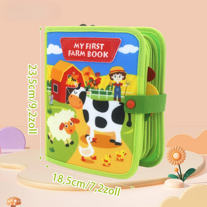 FarmPlay™ | Mach Lernen Spaß mit dem perfekten Bauernhofbuch für neugierige Kleinkinder