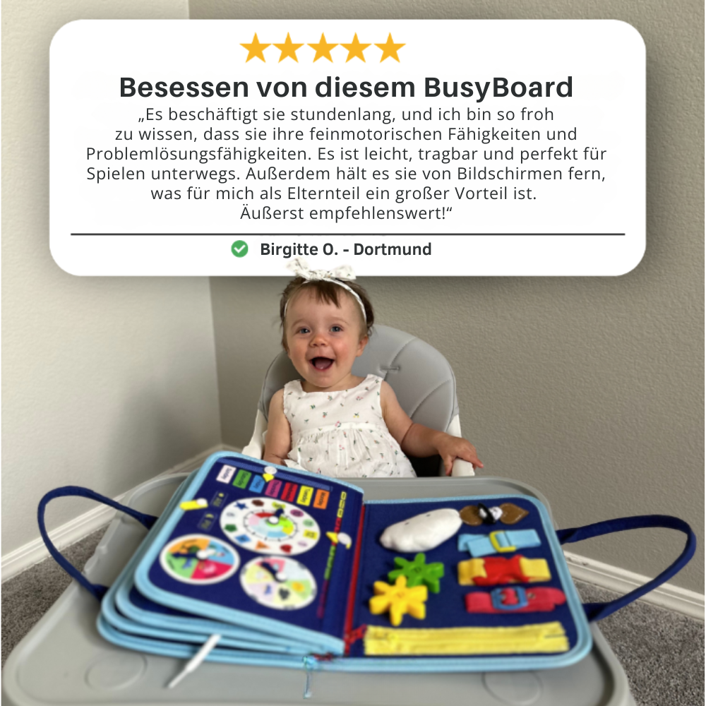 BusyBoard™ | Ihr Kind soll beschäftigt sein und lernen