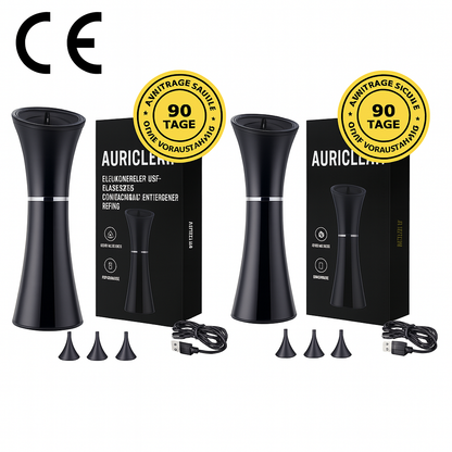 AuriClean™ | Elektrisches Ohrenschmalz-Entfernungskit