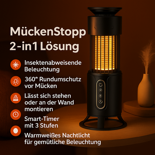 MückenStopp™ | Starke Mückenschutz bis zu 200 m²